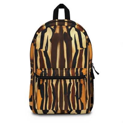 inQue.Style - Stylish Water-Resistant BackPack with Zorse Print, Large - Image 1