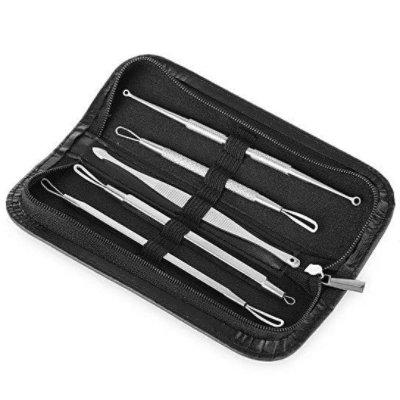 VistaShops - No Zit Kit, Acne Removal Tools Set - Basic Black - Image 2
