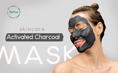 BeNat - Activated Charcoal Mask for Deep Cleansing - Image 2