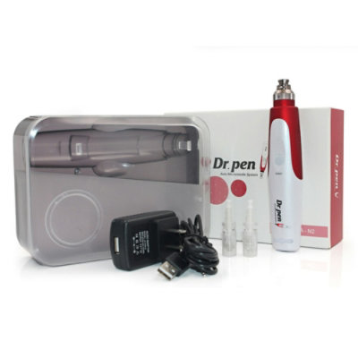 Dr. Pen - Electric Derma Pen Stamp with Cartridges - Image 1