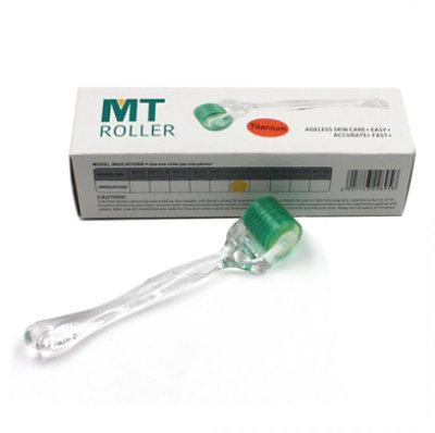 Crea - Titanium Microneedle Skin Therapy, Green - Revitalize your skin with titanium microneedles! - Image 1