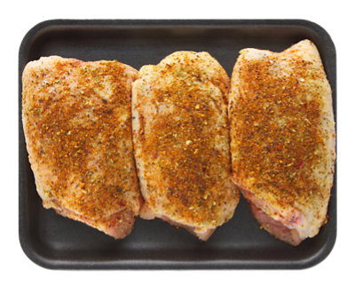 Chicken Bone In Thighs Puebla Fajita Seasoning - 0.5 Lb - Image 1
