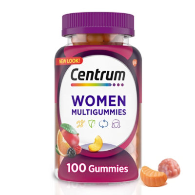 Centrum Women Base Gummy - 100 Count - Image 1