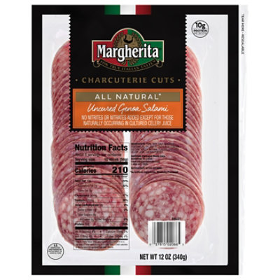 Margherita Genoa Salami Sliced - 12 OZ - Image 3