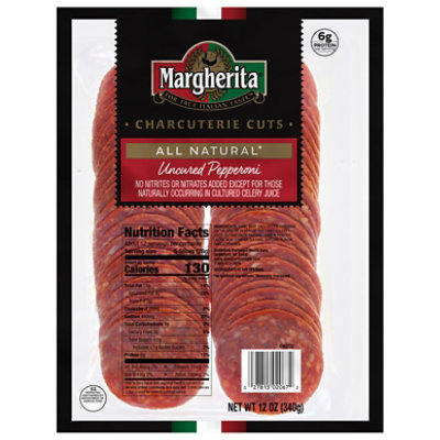 Margherita Uncured Pepperoni - 0.75 LB - Image 3