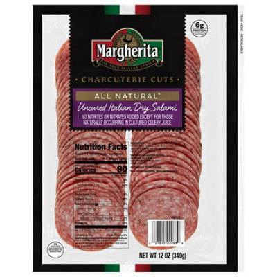 Margherita Italian Dry Salami Sliced - 12 OZ - Image 3