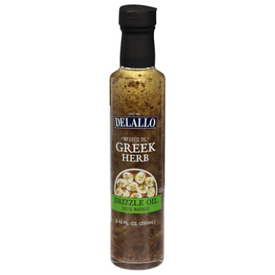Delallo Greek Herb Dipping Oil - 8.45 OZ - Image 2