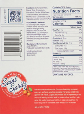 Saint Spritz 4pk Wine - 4-12 FZ - Image 5
