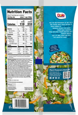 Dole Chopped Creamy Greek Salad Kit 10 Oz - 10 OZ - Image 6