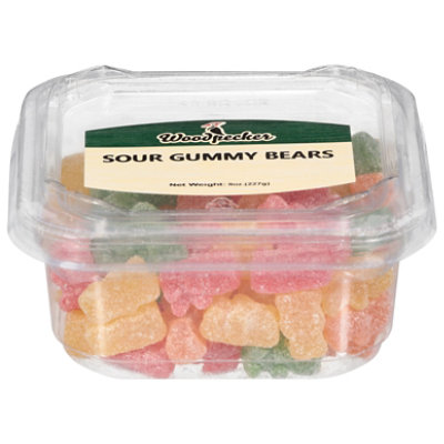 Woodpecker Sour Gummy Bears 8oz - 8 OZ - Image 3