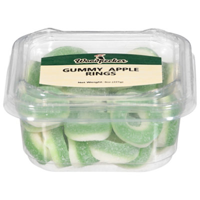 Woodpecker Gummy Apple Rings 8oz - 8 OZ - Image 3