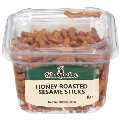 Woodpecker Honey Roasted Sesame Sticks 8oz - 8 OZ - Image 3