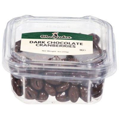 Woodpecker Dark Chocolate Cranberries 9oz - 9 OZ - Image 3