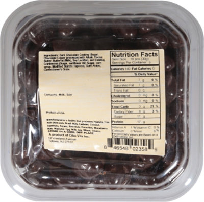 Woodpecker Dark Chocolate Cranberries 9oz - 9 OZ - Image 6