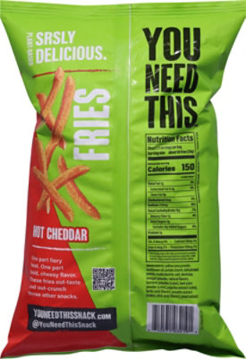 You Need This Cheddar Hot Fries 5.5oz - 5.5 OZ - Image 6