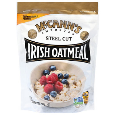 Mccann Oatmeal Steel Cut Pouch - 28 OZ - Image 1