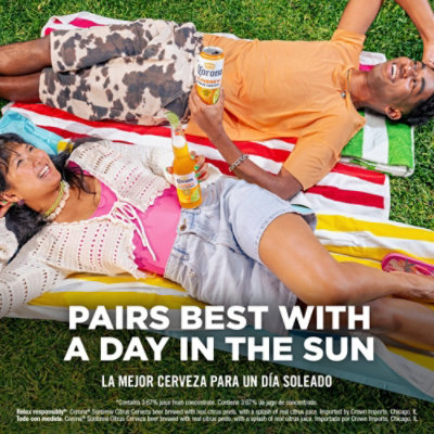 Corona Sunbrew Citrus Cerveza - 6-12 FZ - Image 2
