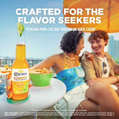 Corona Sunbrew Citrus Cerveza - 6-12 FZ - Image 4