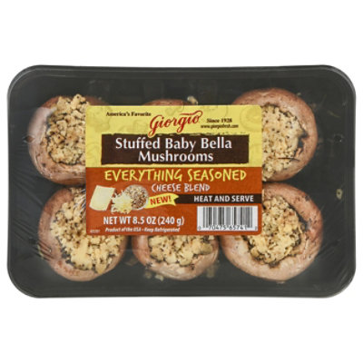 Mushrooms Baby Bella Everything Seasoned Stuffed - 8.5 OZ - Image 3