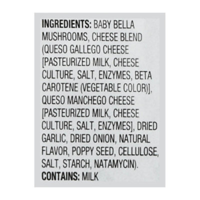 Mushrooms Baby Bella Everything Seasoned Stuffed - 8.5 OZ - Image 5