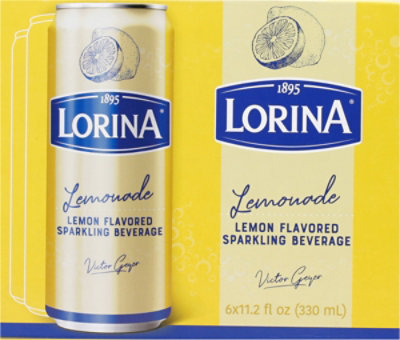 Lorina Sparkling Lemonade Cans - 6-11.2 OZ - Image 6