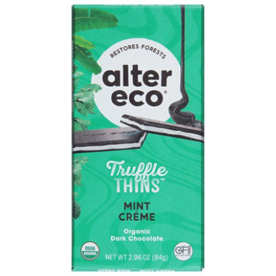 Alter Eco Truffle Thin Bar Mint - 2.96 OZ - Image 3