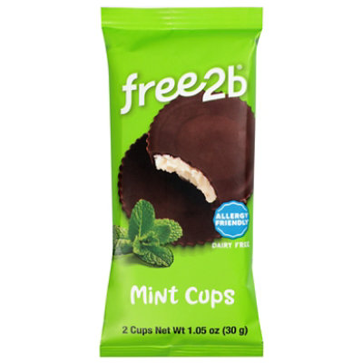Free2b Chocolate Mint Cups - 1.5 OZ - Image 2