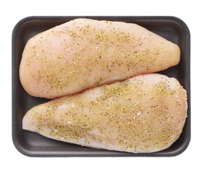 Chicken Boneless Breast California Bay Seasoning - LB - Image 1