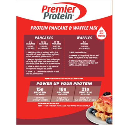 Premier Protein Original Complete Pancake Mix 20 Ounce - 20 OZ - Image 2