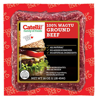 Catelli Brothers Wagyu Ground Beef 75/25 16 Oz - 16 OZ - Image 1