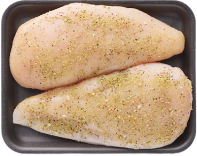 Chicken Breast Boneless Lemon Pepper Thin Seasoning - LB - Image 1