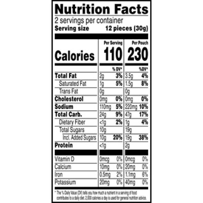 Pop-Tarts Crunchy Poppers Crunchy Filled Snack Pieces Frosted Brownie Crunch Kids Snacks - 2.1 Oz - Image 3