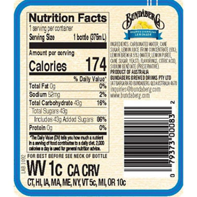 Bundaberg Lemonade 4-12.7fz - 4-12.7 FZ - Image 3