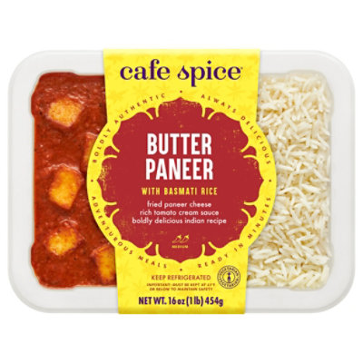 Cafe Spice Paneer Butter W Bsmti Rice - 16 OZ - Image 1