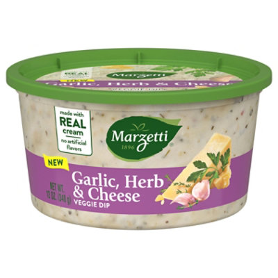 Marzetti Garlic Herb & Cheese Veggie Dip 12 Oz - 12 OZ - Image 3