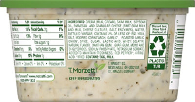 Marzetti Garlic Herb & Cheese Veggie Dip 12 Oz - 12 OZ - Image 5