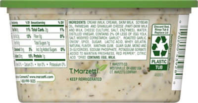 Marzetti Garlic Herb & Cheese Veggie Dip 12 Oz - 12 OZ - Image 6