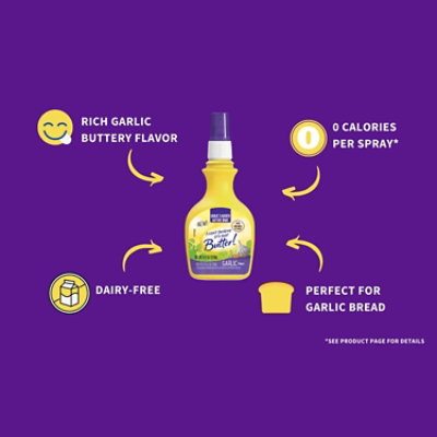 I Cant Believe Its Not Butter Garlic Spray - 8 Oz - Image 2