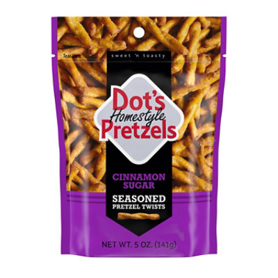 Dots Cinnamon Sugar Pretzels Twists 5oz - 5 OZ - Image 1