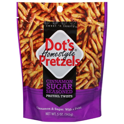 Dots Cinnamon Sugar Pretzels Twists 5oz - 5 OZ - safeway