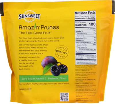 Sunsweet Pitted Prunes Pouch 24oz - 24 OZ - Image 6