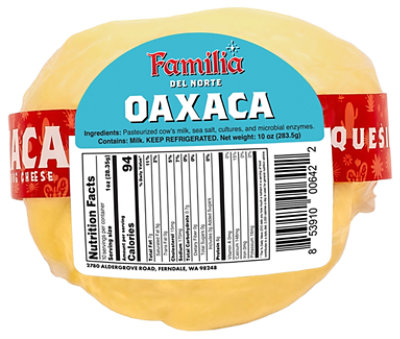 Familia Del Norte Oaxaca Quesillo - 10 OZ - Image 1