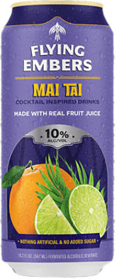 Flying Embers Mai Tai Can - 19.2 FZ - Image 1