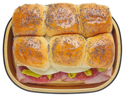 ReadyMeals Italian Sandwich Sliders 6 Count Cold - Each - Image 1