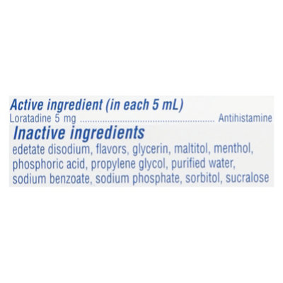 Claritin 10mg Cooling Honey Syrup 2.7oz - 2.7 FZ - Image 4