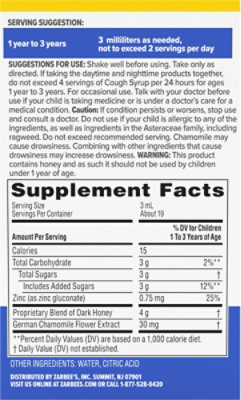 Zarbees Baby Nt Cough Syrup Immune W/honey 2fz - 2 FZ - Image 5