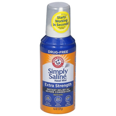 Simply Saline Extra Strength Nasal Mist 4.6oz - 4.6 OZ - Image 3