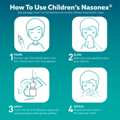 Nasonex 24hr Childrens Allergy Relief 30 Spray - 0.25 FZ - Image 2