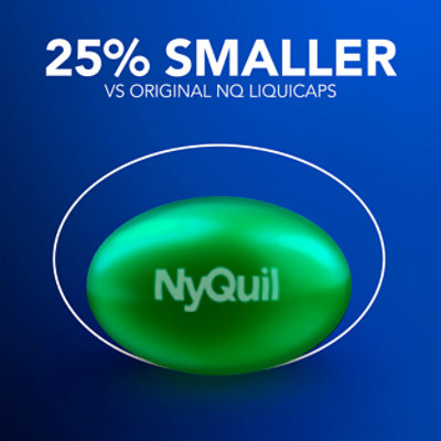 Icks Dayquil & Nyquil High Blood Pressure Cold & Flu Liquicap Medicine Combo Pack, Decongestant Free - 48 CT - Image 6