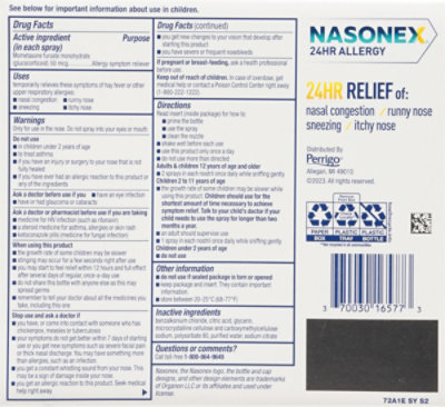 Nasonex 24 Hr Allergy Relief 120 Spray - 0.57 FZ - Image 5